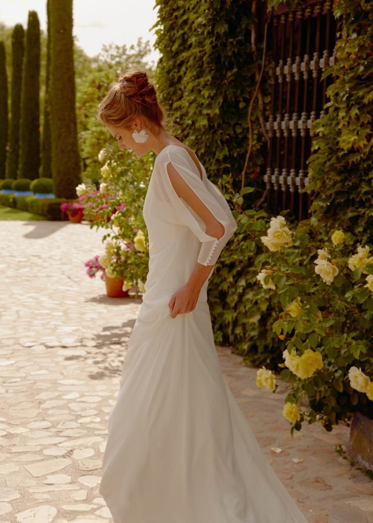 Capa Leire · vestido de novia colección Vestidos de novia · Natural Bride Badalona