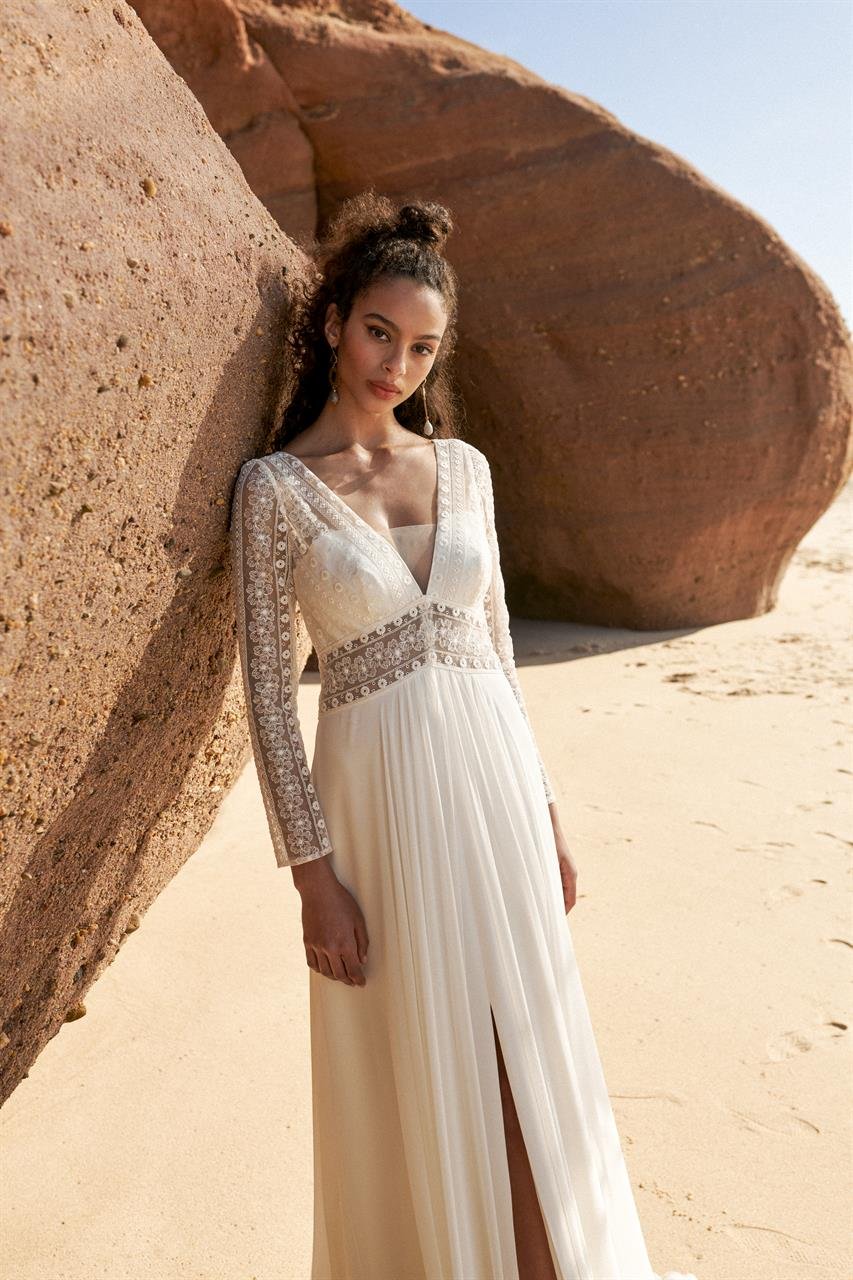 Vestidos de novia sencillos, vestidos de novia minimalistas, vestidos de novia bohemios, vestidos de novia románticos, vestidos de novia originales