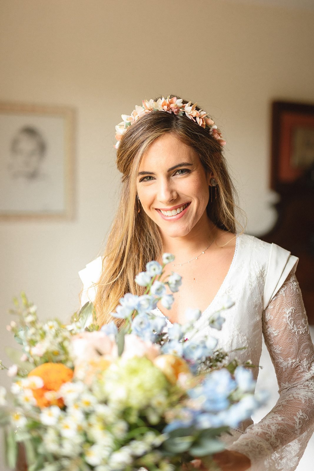Vestido de novia boho