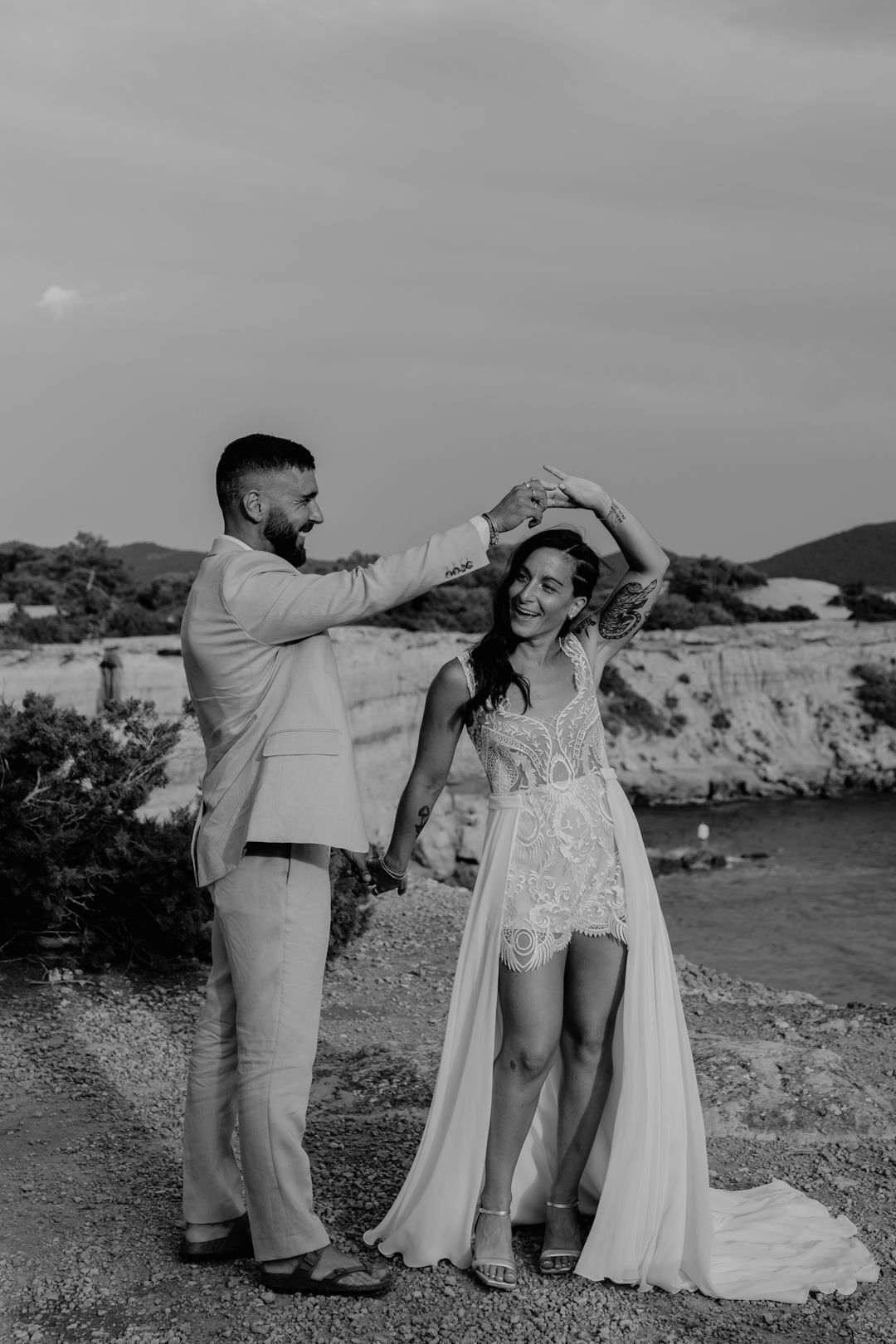 Vestido de novia bohemio