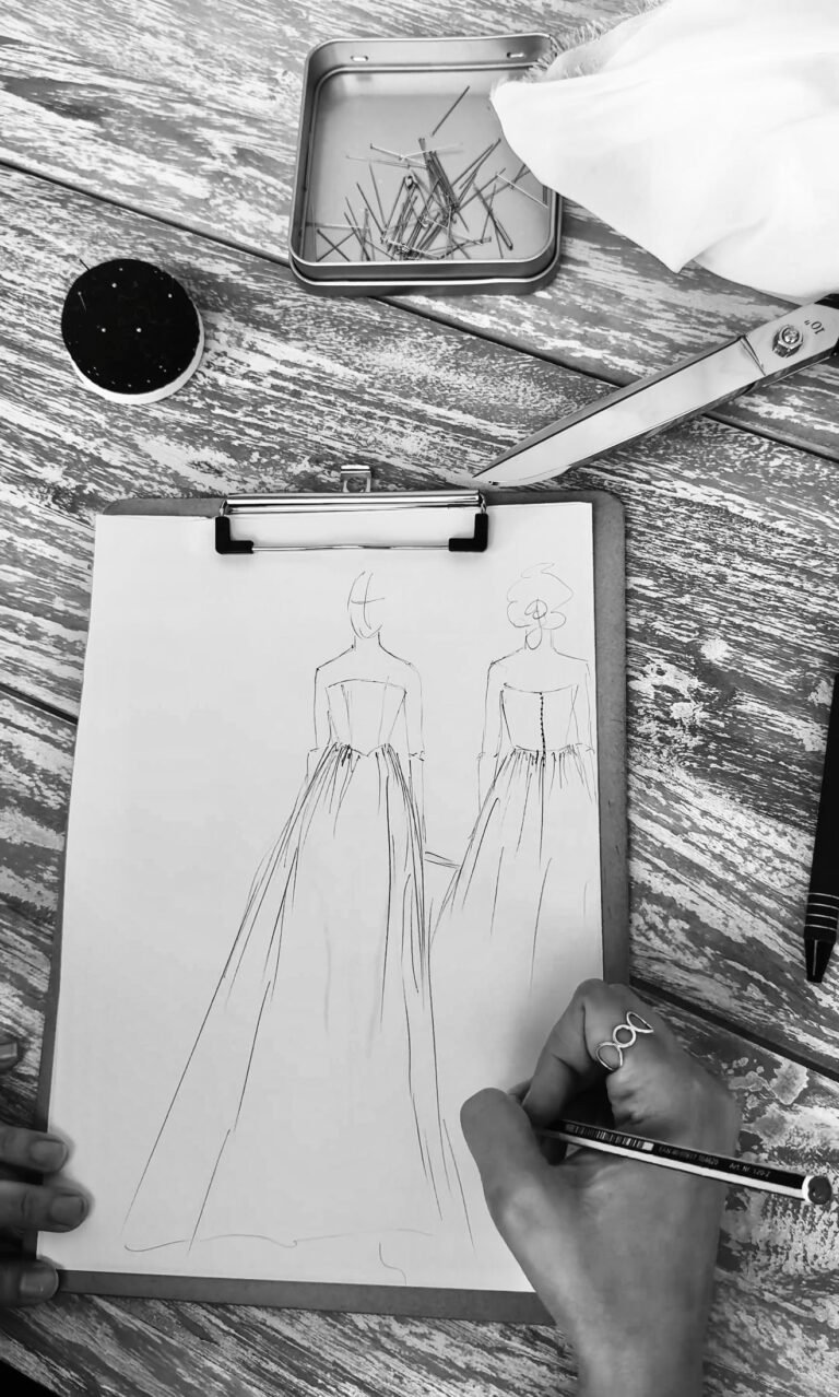 Vestido de novia a medida
