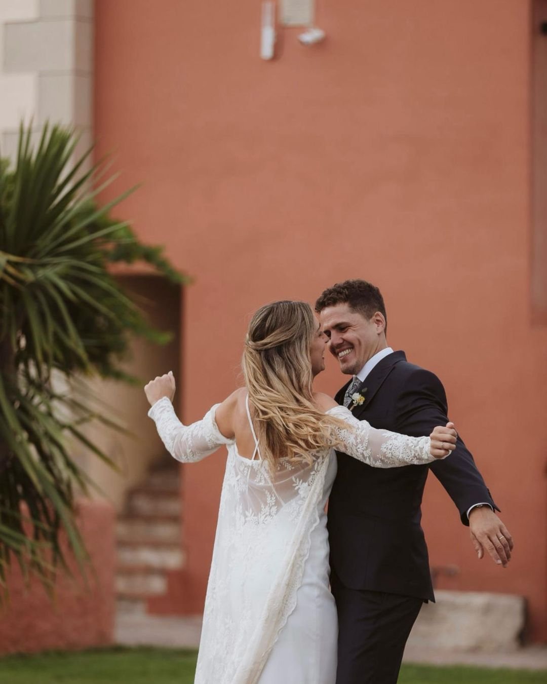 Detalle del vestido de Anna, Natural Bride